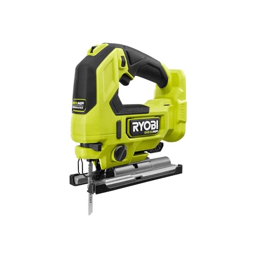 RYOBI HP 18V Brushless Cordless Jigsaw Kit with HIGH PERFORMANCE Battery and Charger RYOBI