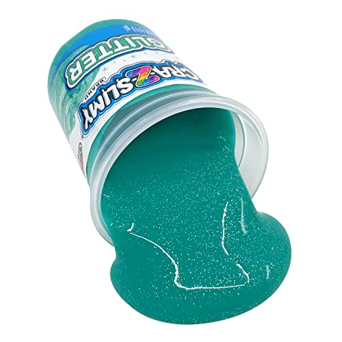 Cra-Z-Slimy 4 Pack Glitter Slime Set – Comes with 3 Colors of Pre-Made Glitter Slime and Glitter Add-Ins Cra-Z-Art