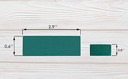 BeaverCraft, Green Strop Compound PP02 - Fine Green Buffing Compound - Leather Strop Green Honing Compound - Buffing Compound 2 Bars 4 Oz - Stainless BeaverCraft