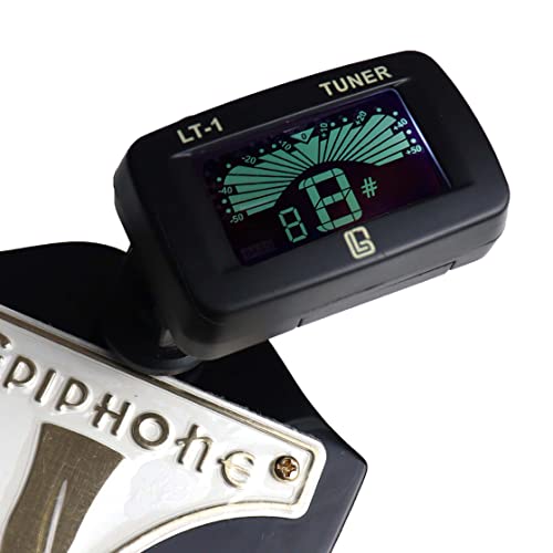 Guitar Accessories Kit - Premium Metal Tin with Guitar Strap, Capo, Tuner & Picks for Acoustic, Bass, Electric & Ukelele Guitars Guitar Lab