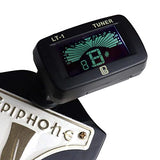 Guitar Accessories Kit - Premium Metal Tin with Guitar Strap, Capo, Tuner & Picks for Acoustic, Bass, Electric & Ukelele Guitars Guitar Lab