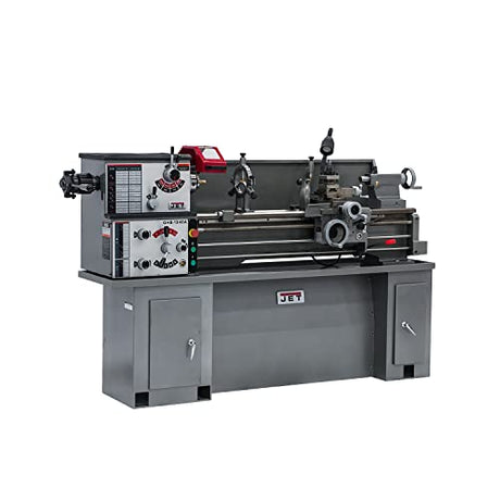 JET GHB-1340A, 13" x 40" Geared Head Bench Lathe with Collet Closer, 2HP, 1Ph 230V (321124) Jet
