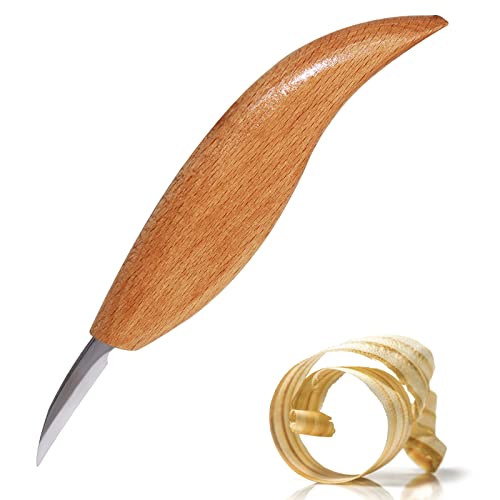 JULAR Wood Carving Detail Knife, Chip Carving Knife for Beginners Hobbies Whittling Tool for Men, Women, Adults, and Kids - WoodArtSupply