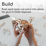 Intrism Mini - 3D Puzzle & Wooden Marble Maze for Kids & Adults, Ages 12+, Labyrinth Gravity Maze Game - Brain Teaser Gift, 6" Maze Cube Puzzle Box Intrism