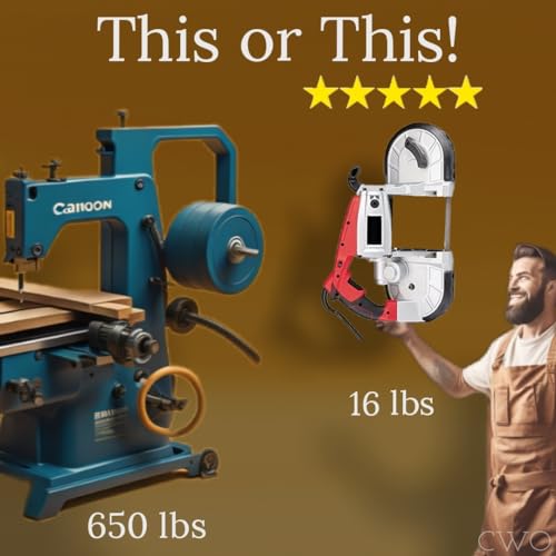 Bauer 10 Amp Deep Cut Variable Speed Band Saw Kit Bauer