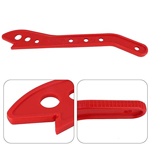 FTVOGUE Safety Red Wood Saw Push Stick Woodworking Saw Pusher for Carpentry Table Working Router 16.5 * 2.8 * 0.4in FTVOGUE