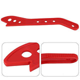 FTVOGUE Safety Red Wood Saw Push Stick Woodworking Saw Pusher for Carpentry Table Working Router 16.5 * 2.8 * 0.4in FTVOGUE