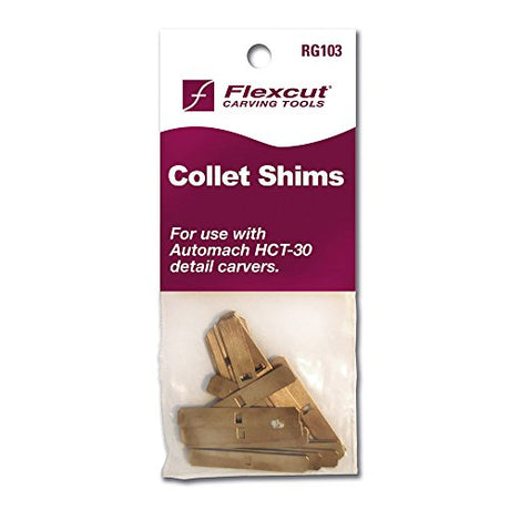 Flexcut Carving Tools, Automach Shim Pack, Pack of 20 (RG103) FLEXCUT