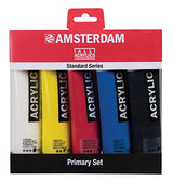 Amsterdam Standard Series acrylics primary set 5x 120 ml Amsterdam