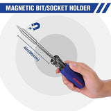 WORKPRO 61PC Magnetic Screwdriver Bits & Nut Driver Set with Organizer Bag, DIY Tools & Equipment for Men Women Mechanic, Herramientas Tool Bit Kit WORKPRO