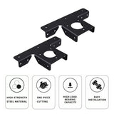 Heavy Duty Pergola Brackets, 2 Pcs Pergola Corner Brackets, 3-Way Pergola Extension T Brackets Adjustable, for 4x4" (Actual Size: 3.5x3.5") Post Xingwenhao