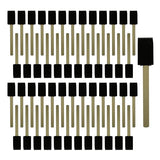 Fewanland 1" Foam Brush Set High Density Foam 50pcs FEWANLAND