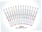 Zebra Pen Mildliner Double Ended Highlighter Set, Broad and Fine Point Tips, Assorted Ink Colors, 15-Pack Zebra Pen
