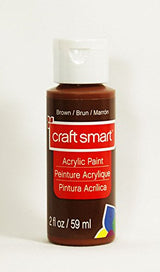 Craft Smart Acrylic Paint 2 Fl.oz. 1 Bottle Brown Craftsmart