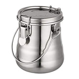 MyLifeUNIT Paint Brush Washer, Airtight Stainless Steel Brush Cleaner for Painting (Medium) MyLifeUNIT