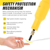 YUCHENGTECH Electric Wood Chisel Carving Tool Electric Woodworking Carving Chisel Tools Electric Wood Carving Chisel with 10 Carving Blades YUCHENGTECH