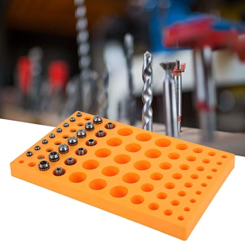 Collet Chuck Storage Tray CNC Milling Cutter Lathe Turing Tools Holder Case Drill Bits Organizer MiguCo