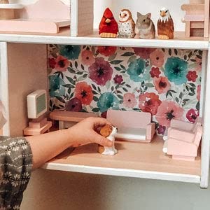 Bald Eagle Figurine Small Wood Bird Statue Art Carving Decoration Miniature Animal Cake Topper Selsela