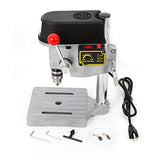 110V 340W 0-16000rpm 3-Speed Heavy Duty 1-10mm Bench Drill Press Workshop Mounted Drilling Chuck Drilling Stand Chuck Adjust Metal Wood Plastic Open Gdrasuya