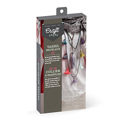 Craft Crush Tassel Necklace Kit - WoodArtSupply