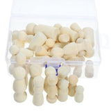 Tofficu Unfinished Wooden Peg Dolls, 36pcs Peg People Doll Bodies Wooden Figures Decorative Peg Doll People for Kids DIY Art Craft Painting Peg Game Tofficu