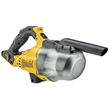 DEWALT 20V Vacuum, Cordless Handheld Vacuum, HEPA, Battery Not Included (DCV501HB), Yellow