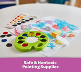 Crayola Watercolor Paint Set, Pop & Paint Palette, Washable Kids Paints, Gift Crayola