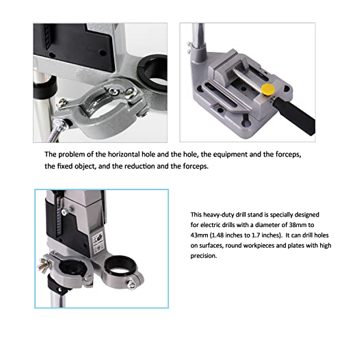 HFS(R) Drill Press Rotary Tool Workstation Stand (Aluminum) - WoodArtSupply