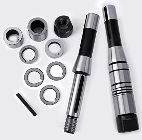 DP16 PA14-1/2 Involute Gear Cutter - Bore22 O.D.55 No.1-8 Gear Cutters with 22mm R8 Shank Milling Arbor Gear Mill Cutter Holder - Lathe CNC Cutting IWONGO