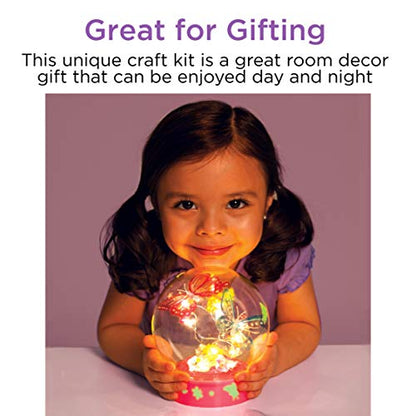 Creativity for Kids Butterfly Fairy Lights Craft Kit - Makes 1 Butterfly Night Light for Kids