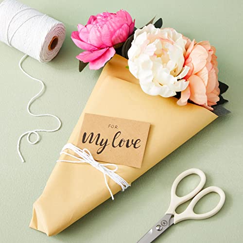 Juvale Kraft Paper Roll 10 x 1200 In, Plain Brown Shipping Paper for Gift Wrapping, Packing, DIY Crafts, Bulletin Board Easel (100 Feet) Juvale