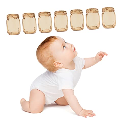 NOLITOY 60 Pcs Unfinished Wood Cutout Ornament Crafts Nativity Crafts Chirtmas Decor Yule Decor Christmas Wood Slices Nativity Decor Cartoon NOLITOY