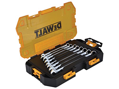 DEWALT Combination Wrench Set, Metric, 8-Piece (DWMT73810) - WoodArtSupply