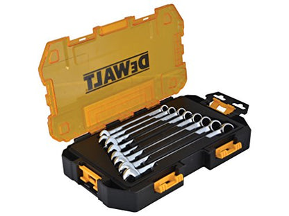 DEWALT Combination Wrench Set, Metric, 8-Piece (DWMT73810) - WoodArtSupply