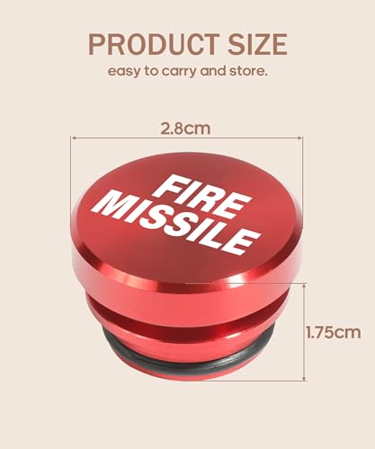 bylikeho Cigarette Lighter Plug Cover,Aluminum Cigarette Lighter Plug Plug,Car Accessories Button Decorations Plug,Fits Most Automotive Vehicles bylikeho