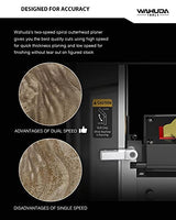 Wahuda Tools 13" Spiral Cutterhead Planer with 4-sided carbide Tips (Two Speed-New) WAHUDA TOOLS