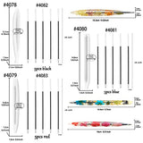 Fountain Pen and Ball-Pen Silicone Molds Epoxy UV Resin Casting Kit of 22 FUNSHOWCASE