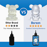 Bsrezn Upgraded UV Resin Kit with Light- 200g Clear Hard UV Cure Epoxy Resin Supplies Premixed Activated Glue Fast Curing Starter Jewelry Making Kit Bsrezn