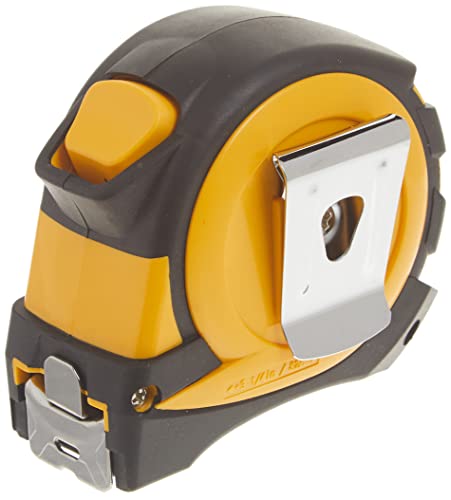 Komelon PSE55E 5M/16' Metric Self-Lock Tape Measure, Yellow/Black Komelon