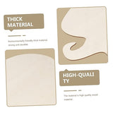 Yardenfun 3pcs Wooden Pumpkin Decoration Unfinished Wooden Pumpkin Cutouts Fall Decorations DIY Wood Pumpkins Wooden Pumpkin Shapes Paint Kits White Yardenfun