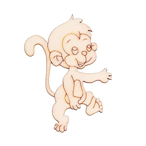 EXCEART 20pcs Gift Accessories Round Wood Chips Paper Cut Desk Topper Cutting Statuette Wooden Ornaments Unfinished Wood Chips Dining Table Decor EXCEART