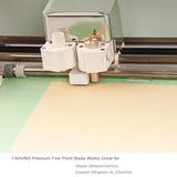 Premium Fine Point Blade for Maker 3/Maker/Venture/Explore 3/Explore Air 2/Air/One, FAHUNG Fine Point Blade Plus Housing Cuts Paper, Cardstock, FAHUNG