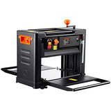 VEVOR Power Benchtop Planers, Three-Blade, Two Speed, 13" Width Worktable Thickness Planer with Extended Infeeding Table, Low Noise for both hard & VEVOR