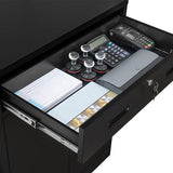 TaskStorz Metal Garage Storage Cabinets，Metal File Cabinet with 1 Locking Drawers, Lockable Storage Cabinets for Office, Home, Garage, Warehouse TaskStorz