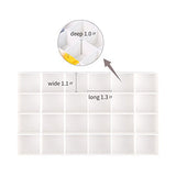 Transon Artist Paint Saver Palette 24 Wells with 1 Fine Paintbrush TRANSON