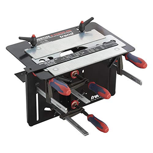 Trend Mortise and Tenon Jig for Perfect-Fitting Joints, Ideal for Furniture Construction, Fully Adjustable for Compound Angle Joints, MT/JIG TREND