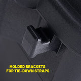 Plano Sportsman Trunk with Wheels, Black, 108-Quart, Lockable Storage Box, Rolling Sportsman Trunk, Hunting Gear and Ammunition Bin, Heavy-Duty Plano