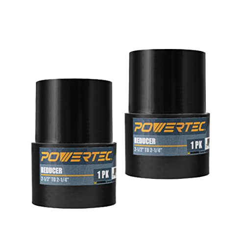 POWERTEC 70141-P2 2-1/2-Inch to 2-1/4-Inch Reducer, 2 PK POWERTEC