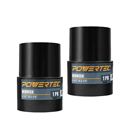 POWERTEC 70141-P2 2-1/2-Inch to 2-1/4-Inch Reducer, 2 PK POWERTEC