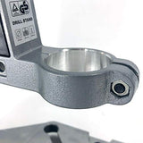 NICCOO Drill Press Stand For Hand Drill, Adjustable Bench Clamp Drill Press Floor Stand Workbench Repair Tool for Drilling Collet Workshop,Single NICCOO